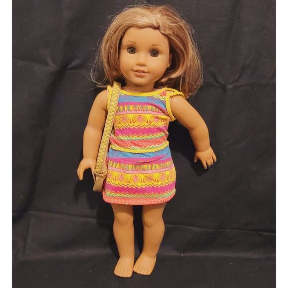 18" American Girl Lea Clark Doll 2016 Girl of the Year Original Outfit Haircut - Picture 3 of 15